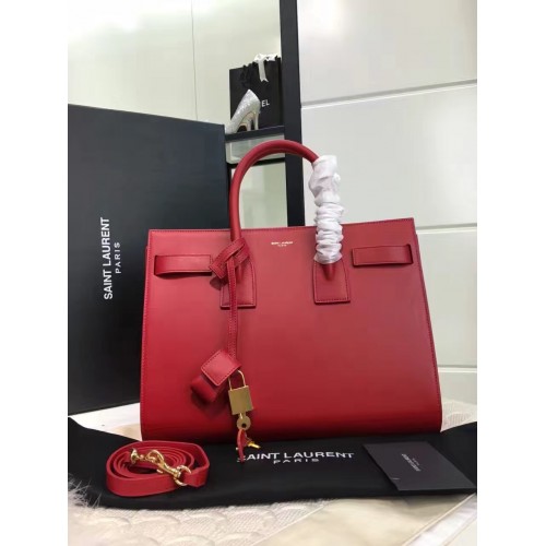 Saint Laurent sac de jour red